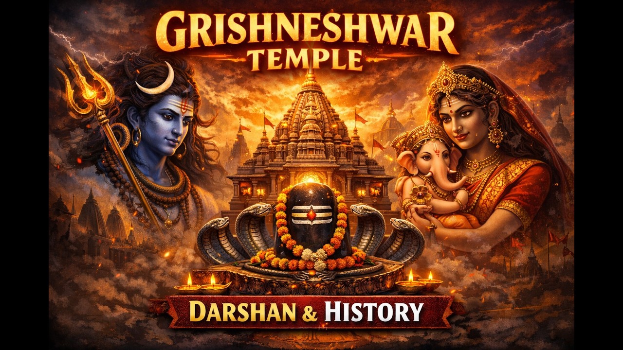 ఘృష్ణేశ్వర్  కరుణామయుడైన దేవుడు Grishneshwar Temple||Very Famous and Historical Facts of This Temple
