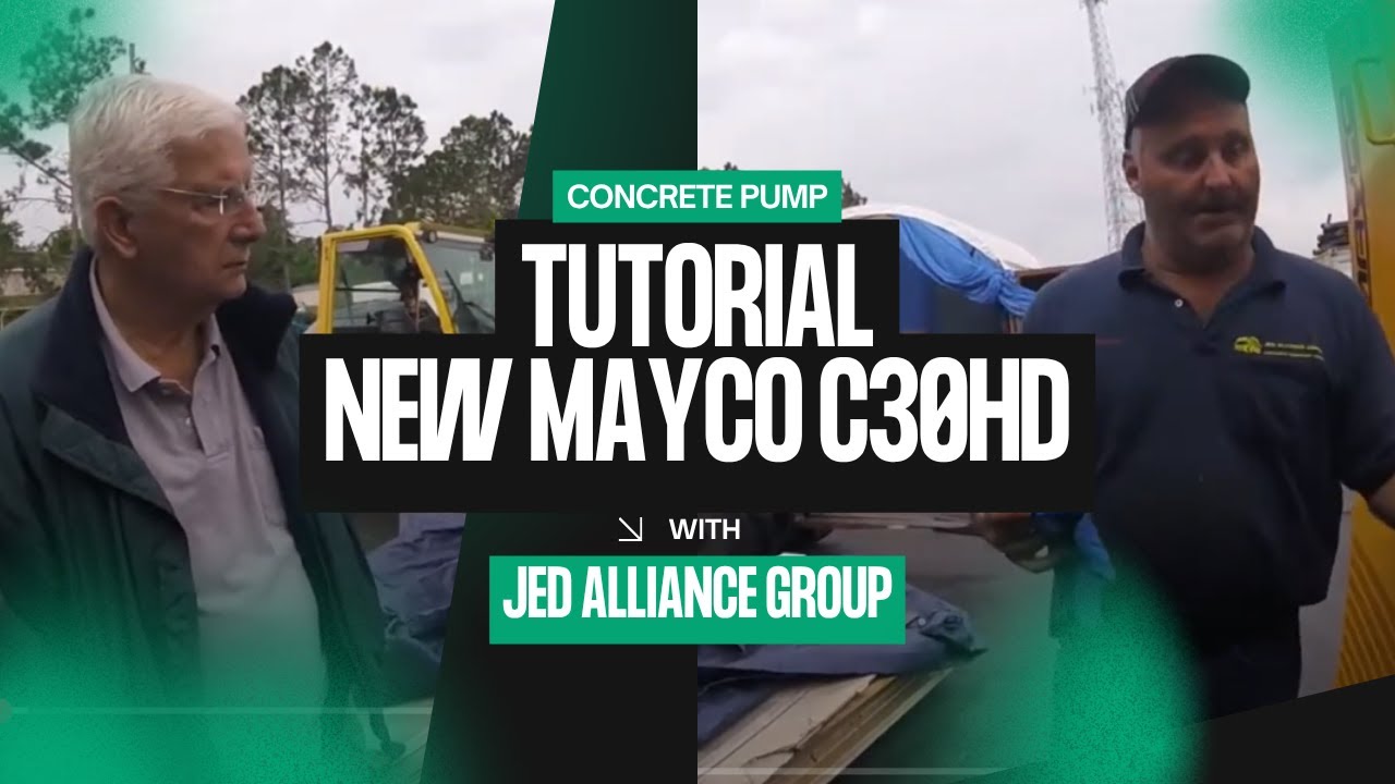 🚧 Master the New MAYCO C30HD  Mini Concrete Pump 💪 | Must-Know Tips, Tricks & Maintenance Guide! 🔧🧠