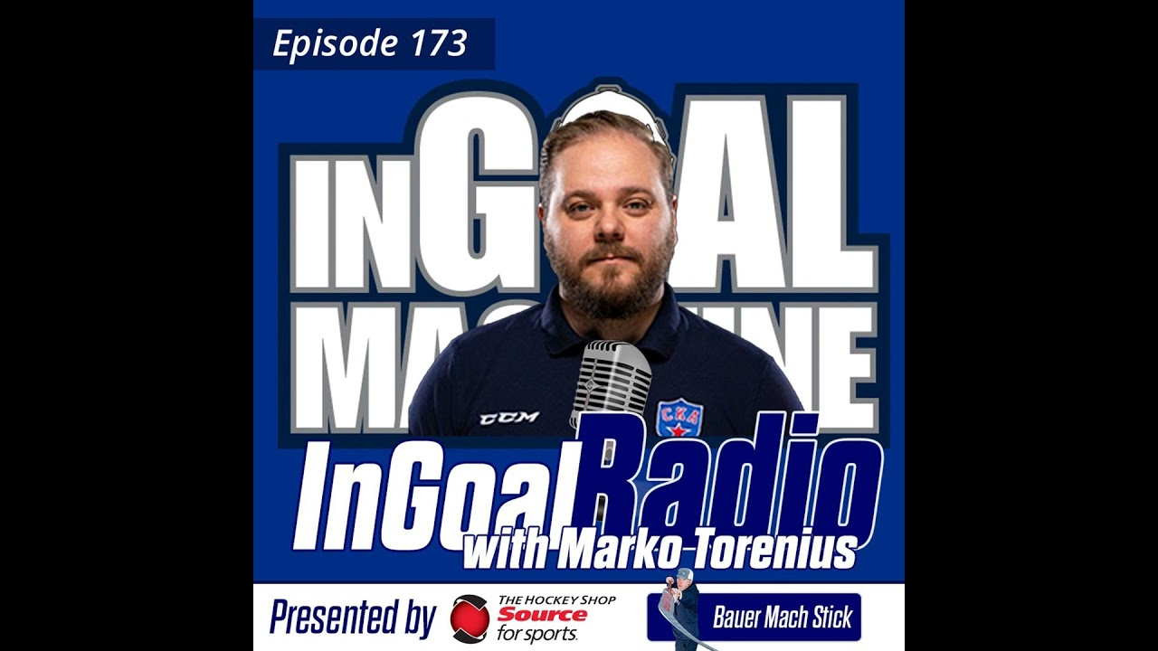 InGoal Radio Goalie Podcast Ep 173: Marko Torenius and Bauer Mach Sticks