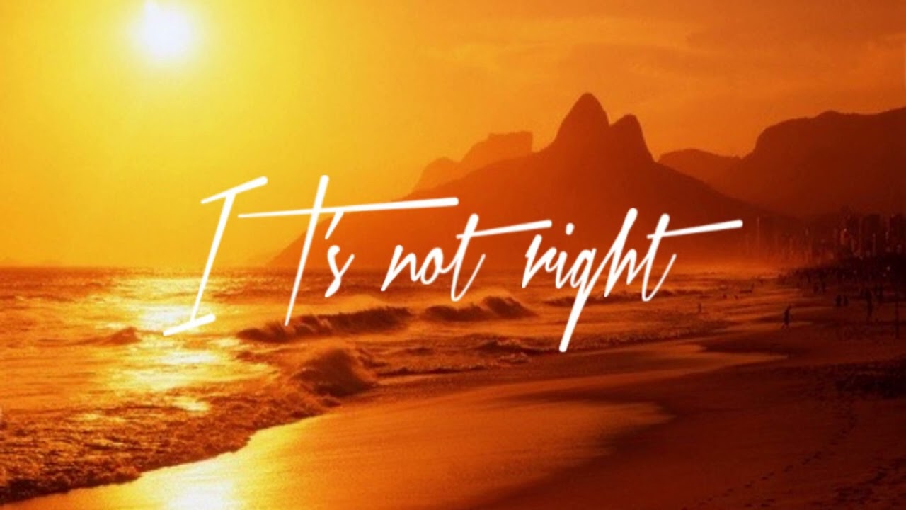IT’S NOT RIGHT SLOWED+REVERB (by Gianni Romano, Emanuele Esposito, Helen Tesfazghi)