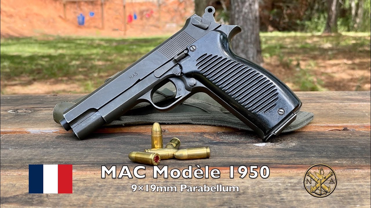 Shooting the French Pistolet Automatique Modèle 50 - aka the 