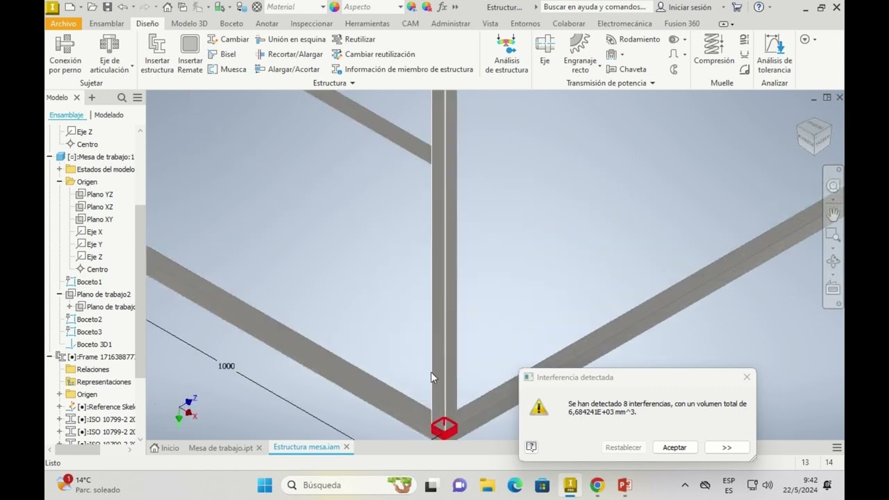Simulaci&oacute;n de Estructuras en Autodesk Inventor 2024 🏗️💻