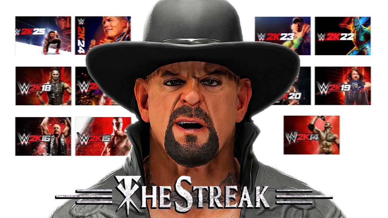 I Defended the Streak in Every WWE 2K Game!