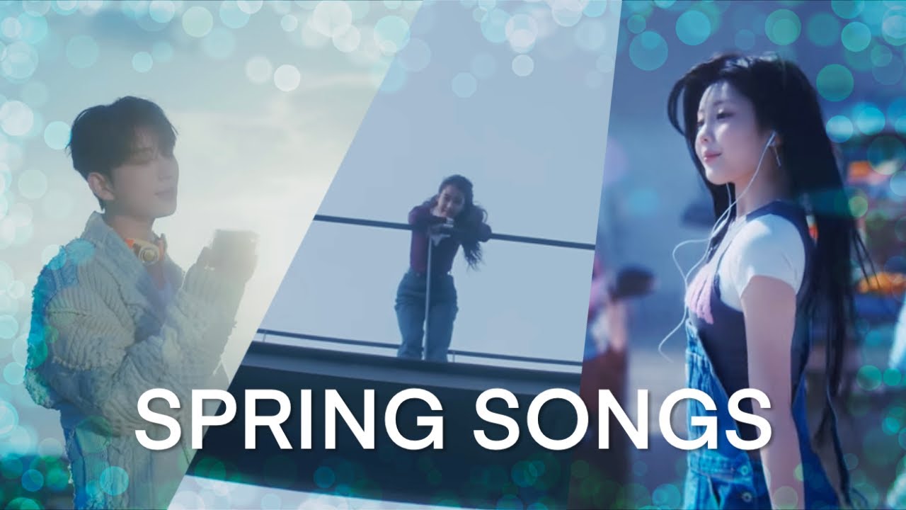 Refreshing and uplifting Kpop songs for spring
