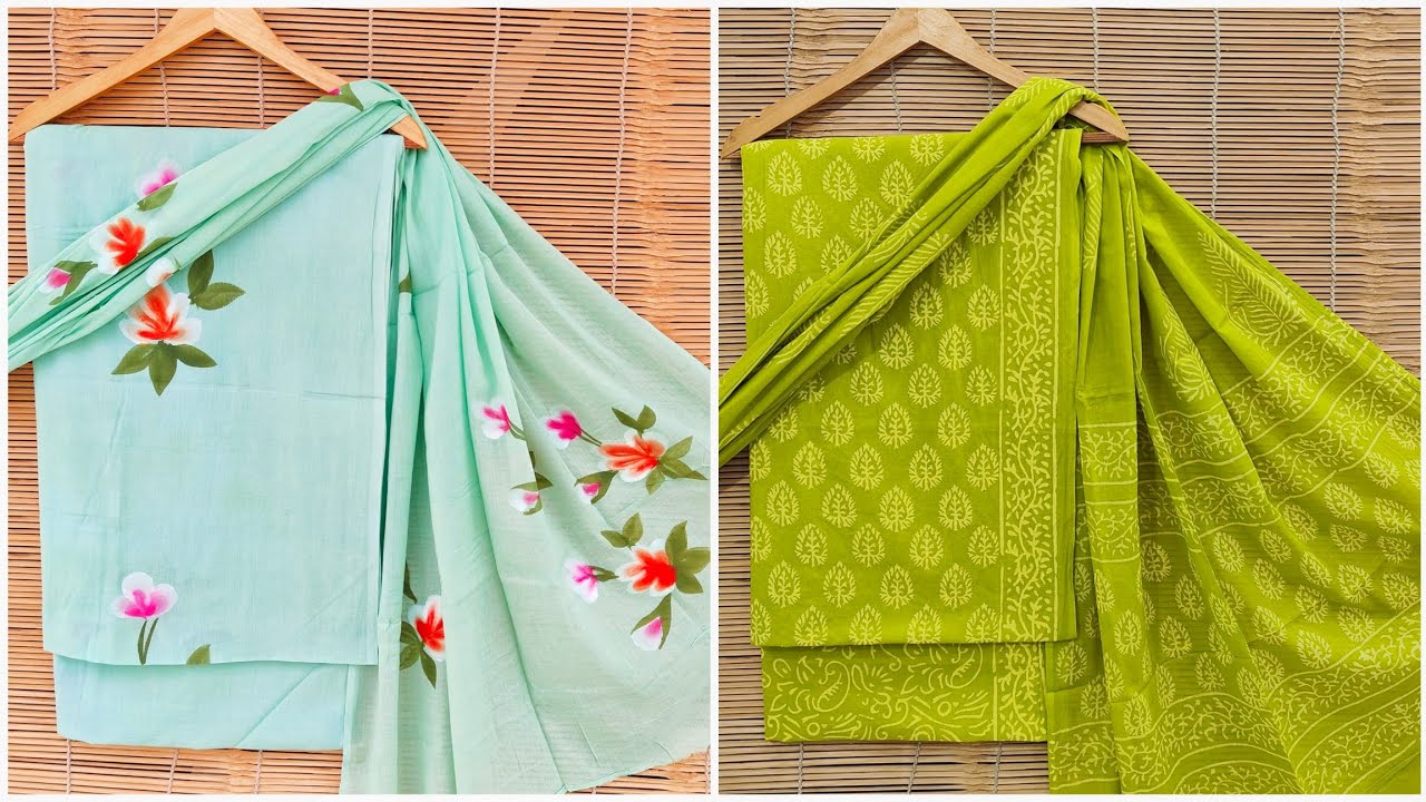 Cotton Suit with Cotton Dupatta | Free Shipping | Office Wear Pure Cotton Suits #shopnow 