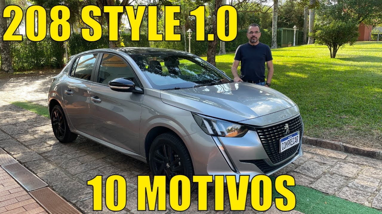 Peugeot 208 Style 1.0 aspirado - 10 motivos para conhecer