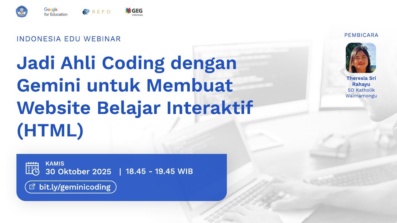 Jadi Ahli Coding dengan Gemini untuk Membuat Website Belajar Interaktif (HTML)
