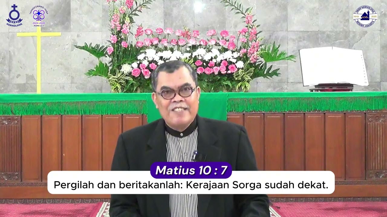 Renungan Malam Shalom HKBP Kernolong Resort Jakarta I 20 Februari 2026