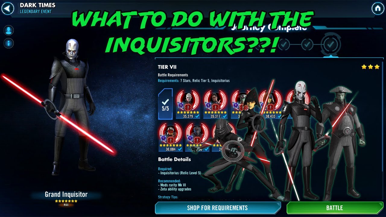 What you should be doing with your new Inquisitors!!