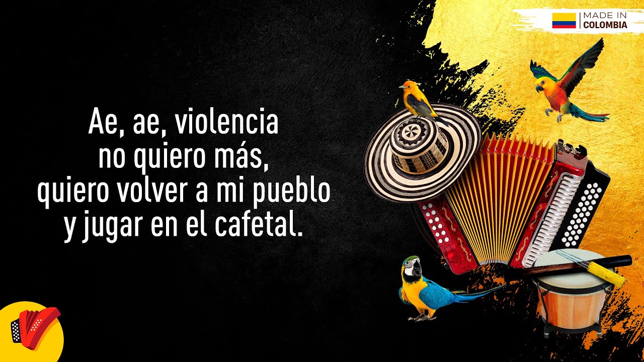 Canto Al Amor, Binomio De Oro, Video Letra - Sentir Vallenato
