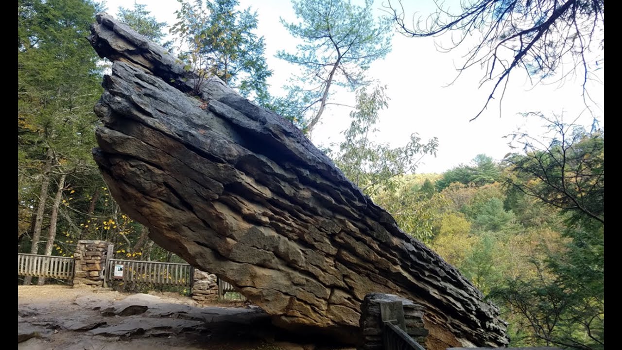 Mysterious Balanced Rock and the Ice Mine - Trough Creek 2
