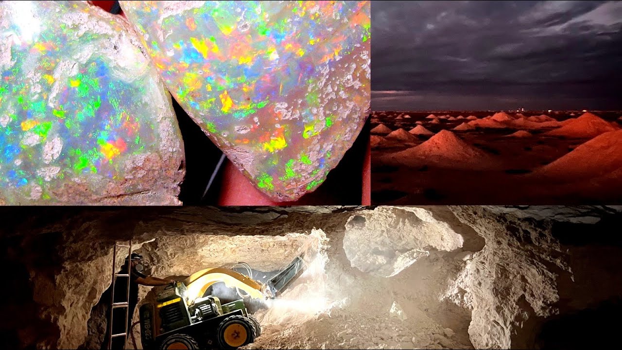 Coober Pedy Opal mining. We say goodbye to one claim and hello to HUGE GEMS in another..