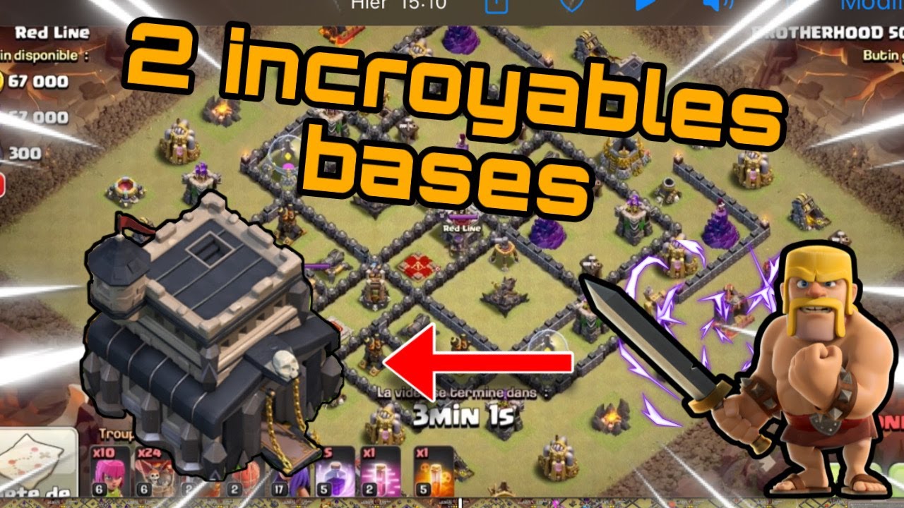 MEILLEURES BASES GDC HDV 9 😱(AVEC LIEN)