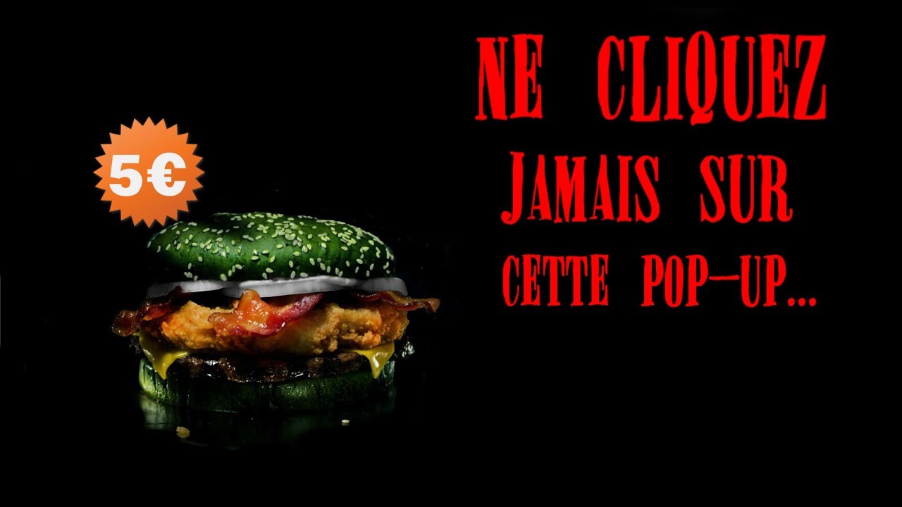 Ne cliquez jamais sur cette Pop-Up... - Creepypasta fr
