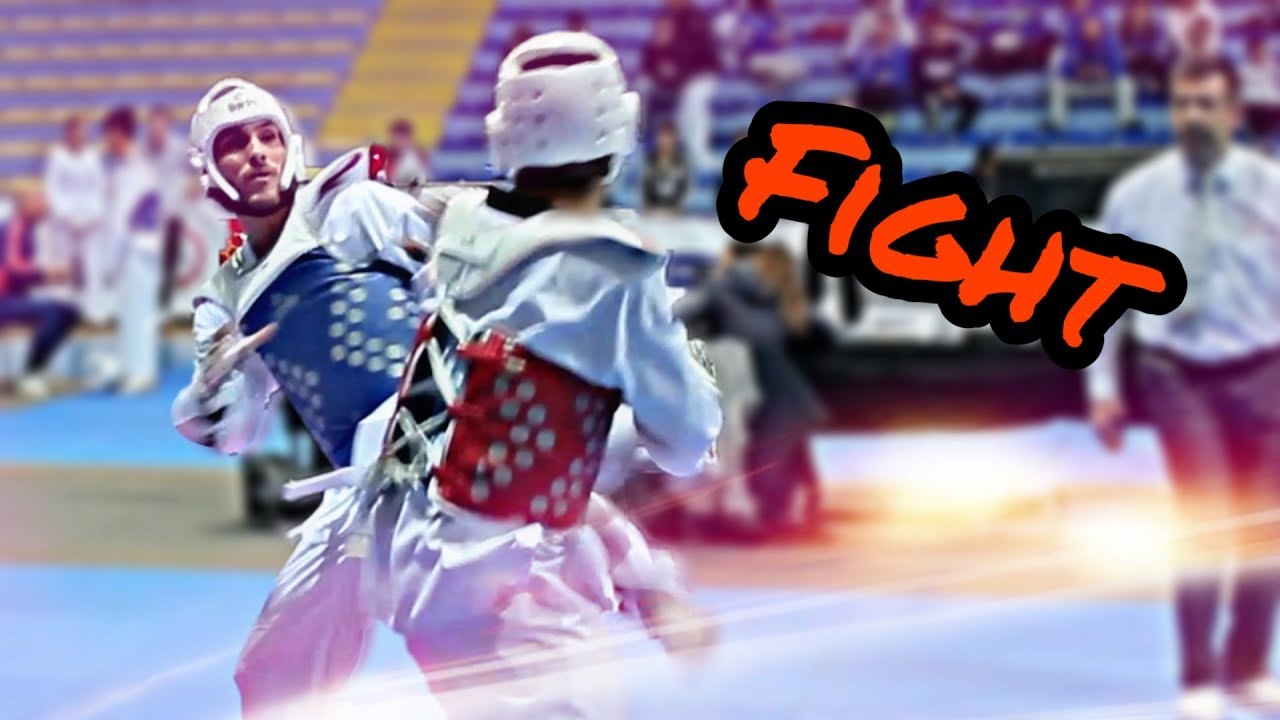 Mon 1er Combat de Taekwondo au Championnat