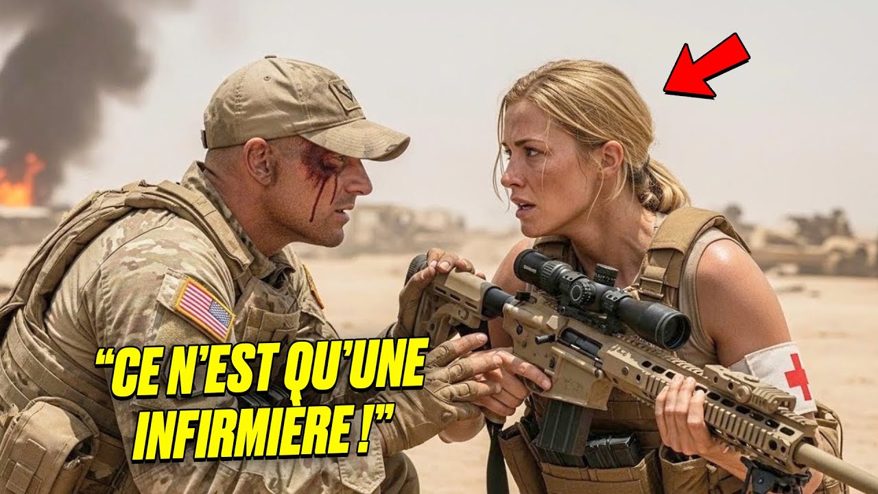 « “Juste une infirmière !” — jusqu’au jour où le commandant SEAL lui tend son Barrett .50 »