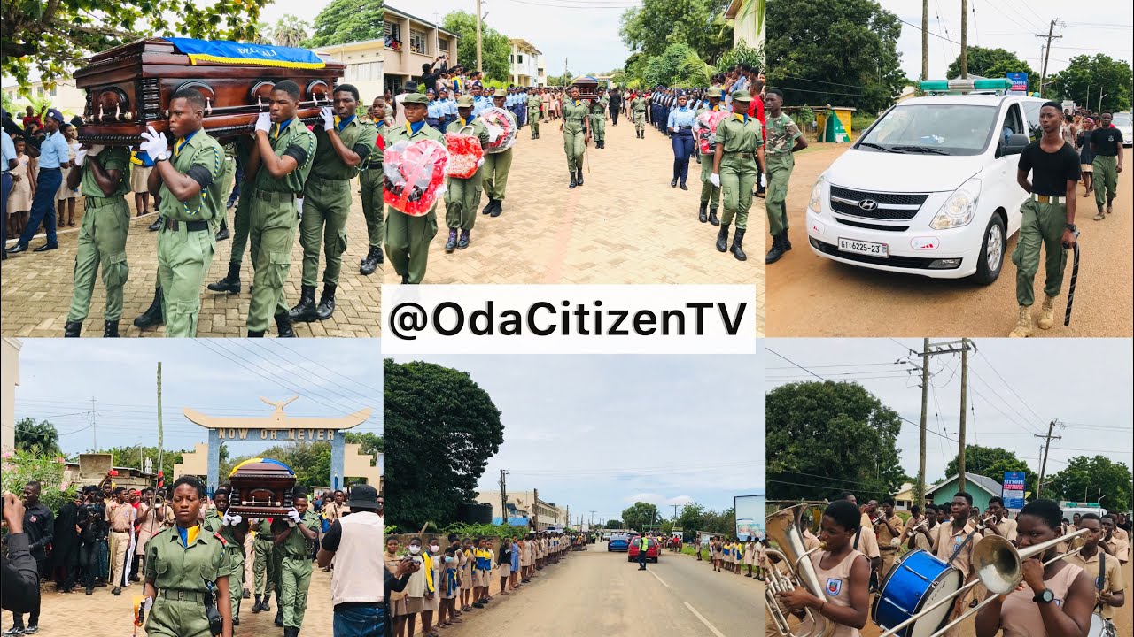 Ketasco welcomes late NSMQ Star James Lutterodt's mortal remains in a grand style 😢❤️🇬🇭👏