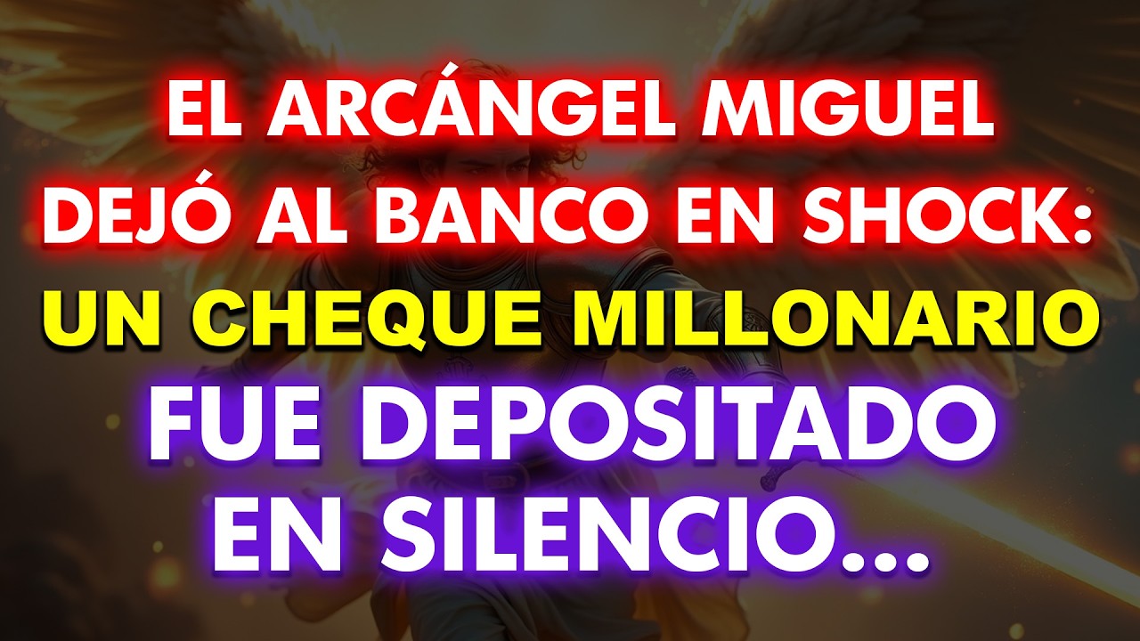 El Arcángel Miguel dejó al banco en shock: un cheque millonario fue depositado en silencio…