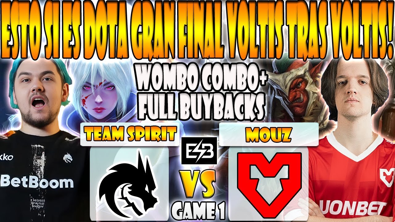 TEAM SPIRIT vs MOUZ BO5[GAME 1]GRAN FINAL-YATORO, COLLAPSE VS CRYSTALLIS-PGL WALLACHIA SEASON 6-ESB
