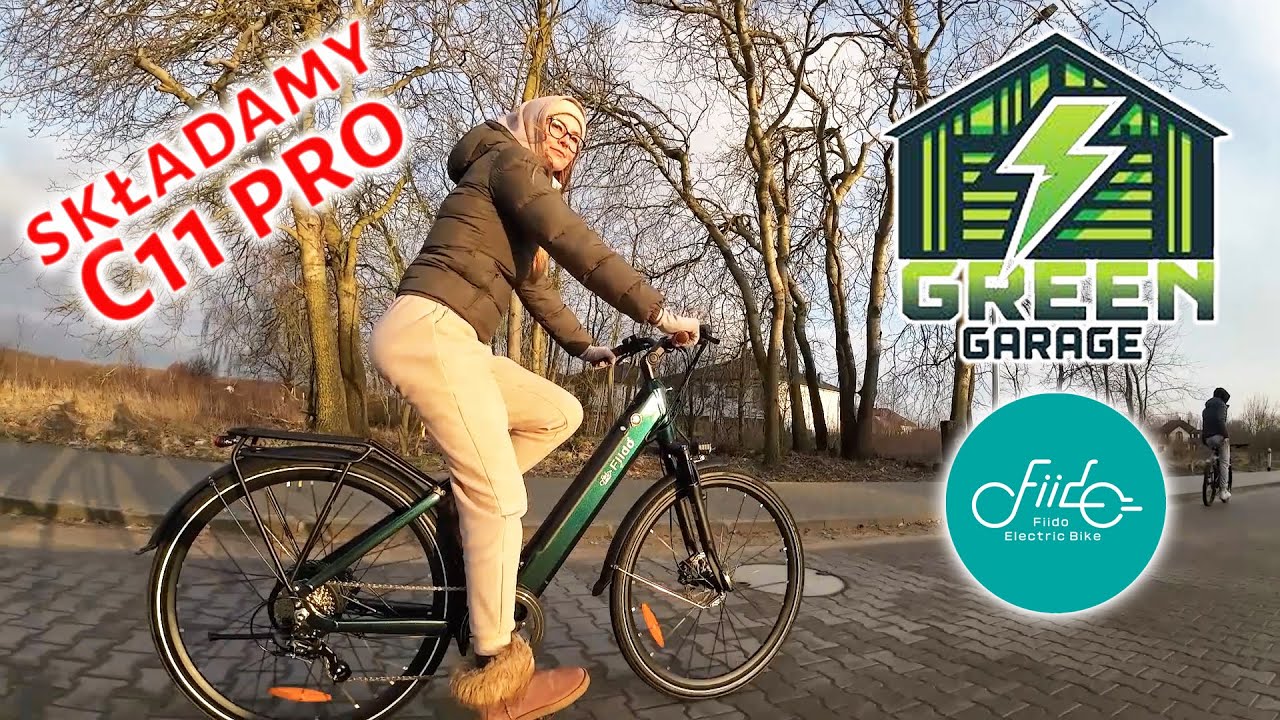 Pierwsze spotkanie z rowerem elektrycznym Fiido C11 PRO #rowerelektryczny #fiido