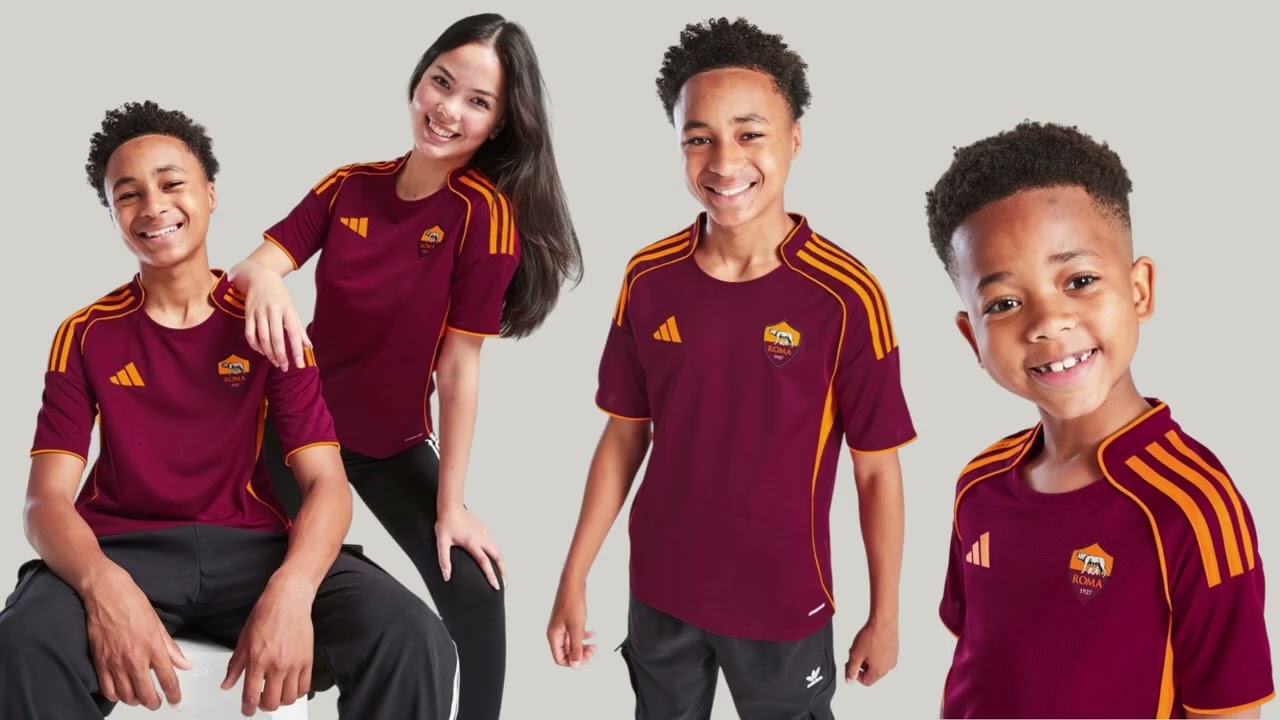 Maillots AS Roma 2025 2026