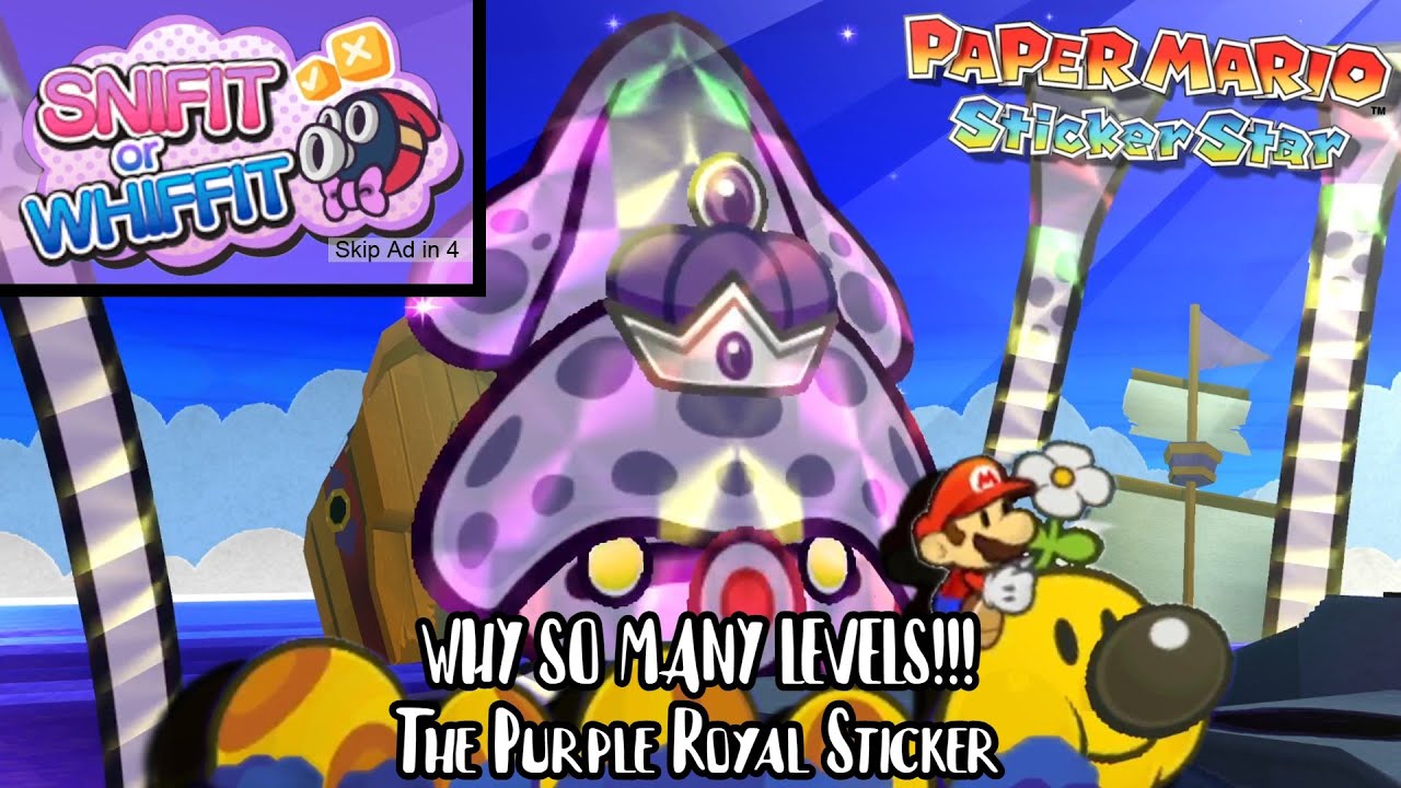 WHY SO MANY LEVELS!!! | Paper Mario Sticker Star Ep3