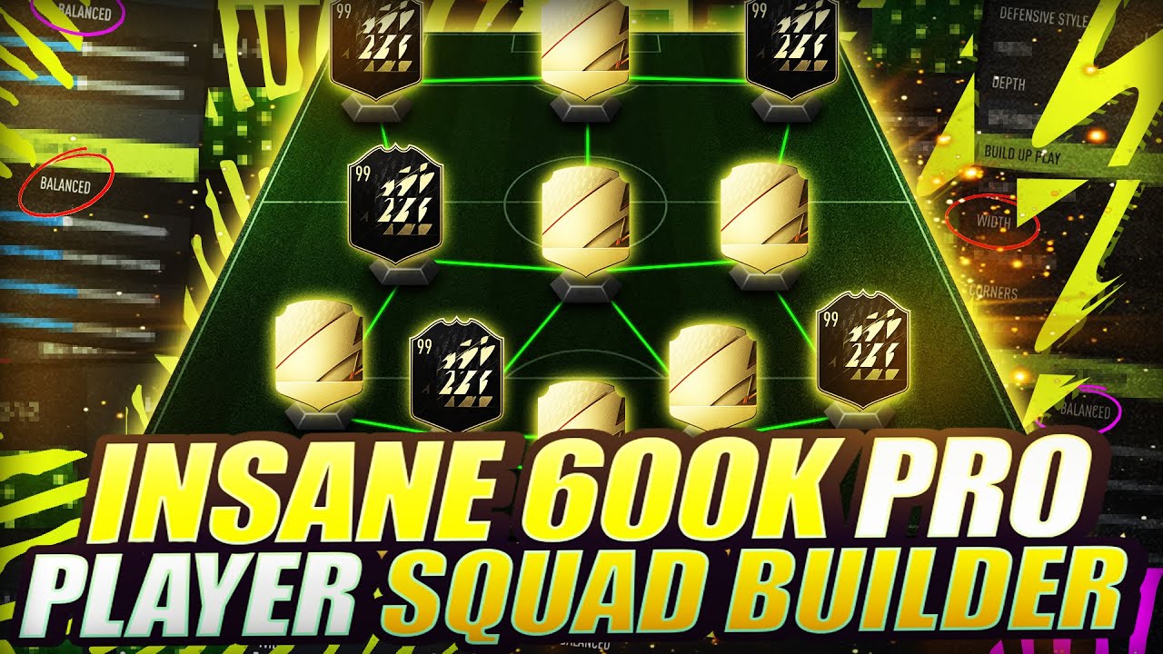 INSANELY BALANCED FIFA 22 TEAM!! 600K COIN SQUAD BUILDER!! - FIFA 22 ULTIMATE TEAM