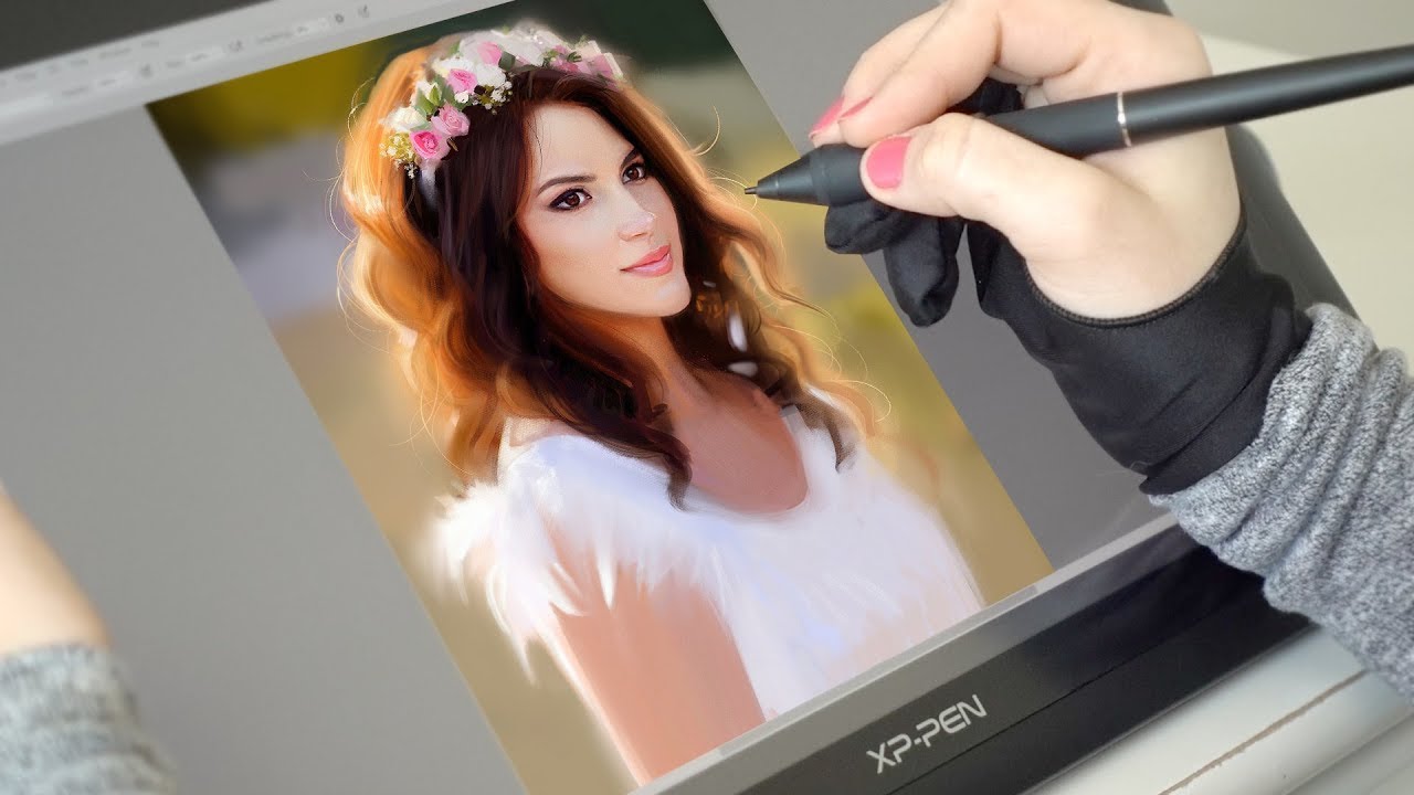 XP-PEN Artist 16 Pro Review and Speed Paint