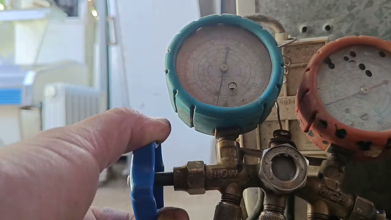 RECUPERACIÓN de gas refrigerante R134 