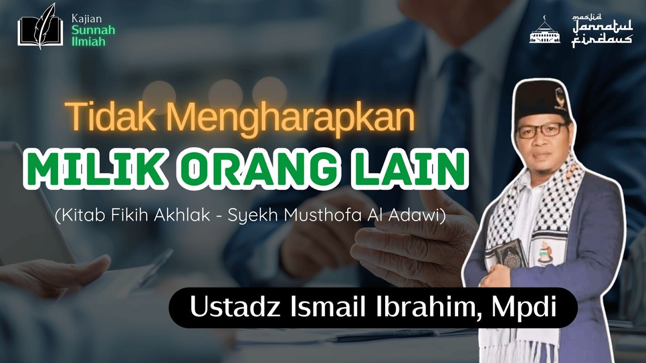 🔴[LIVE] KAJIAN SUNNAH ILMIAH 