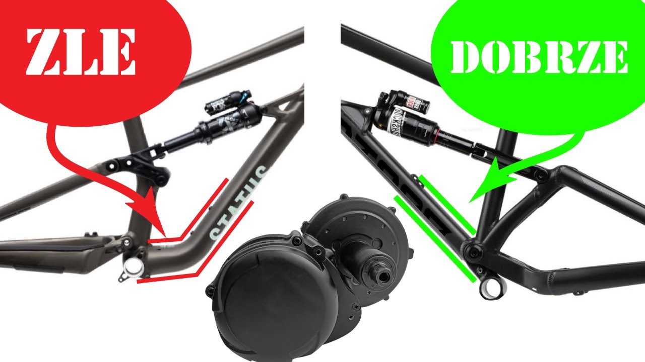 Rama pod napęd MID Drive [TSDZ8 pierwsze wrażenia]