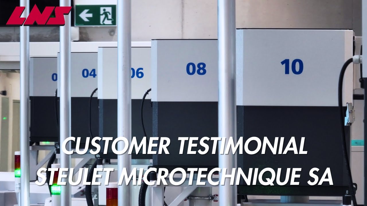 Steulet  Microtechnique SA - Customer testimonial -  Version Française