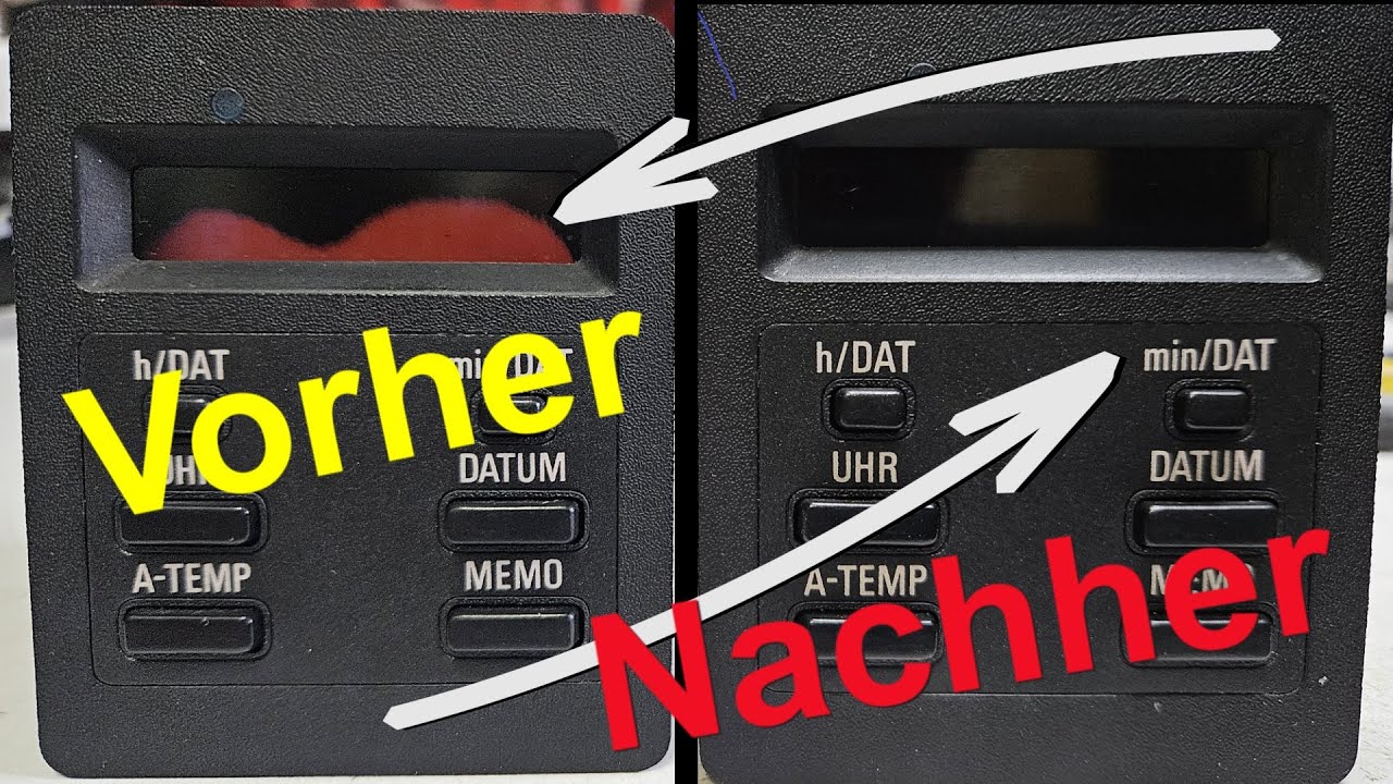 Pixelfehler Displayschaden BMW Tacho Anzeige Bordcomputer LCD