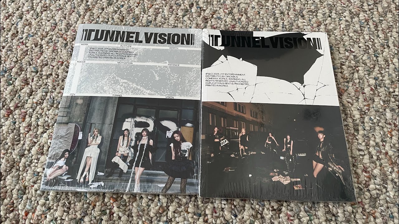 Itzy Tunnel Vision edición especial album unboxing 