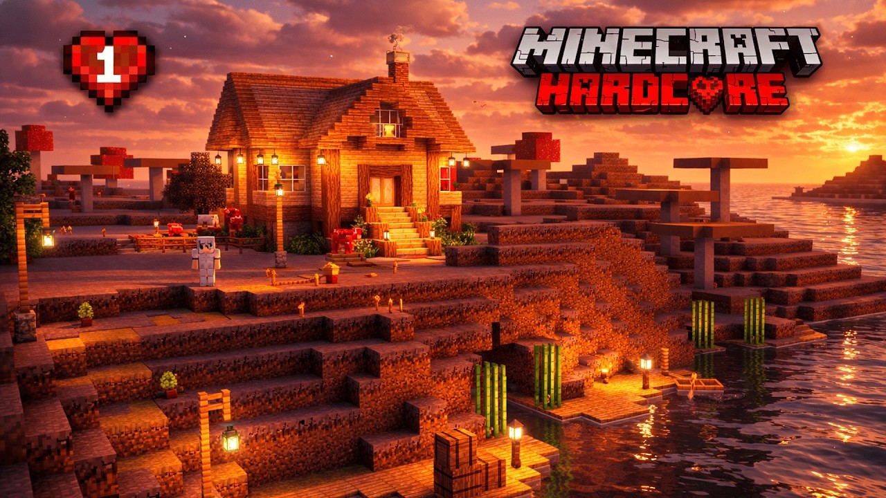My Perfect Start to Minecraft Hardcore (Hindi)