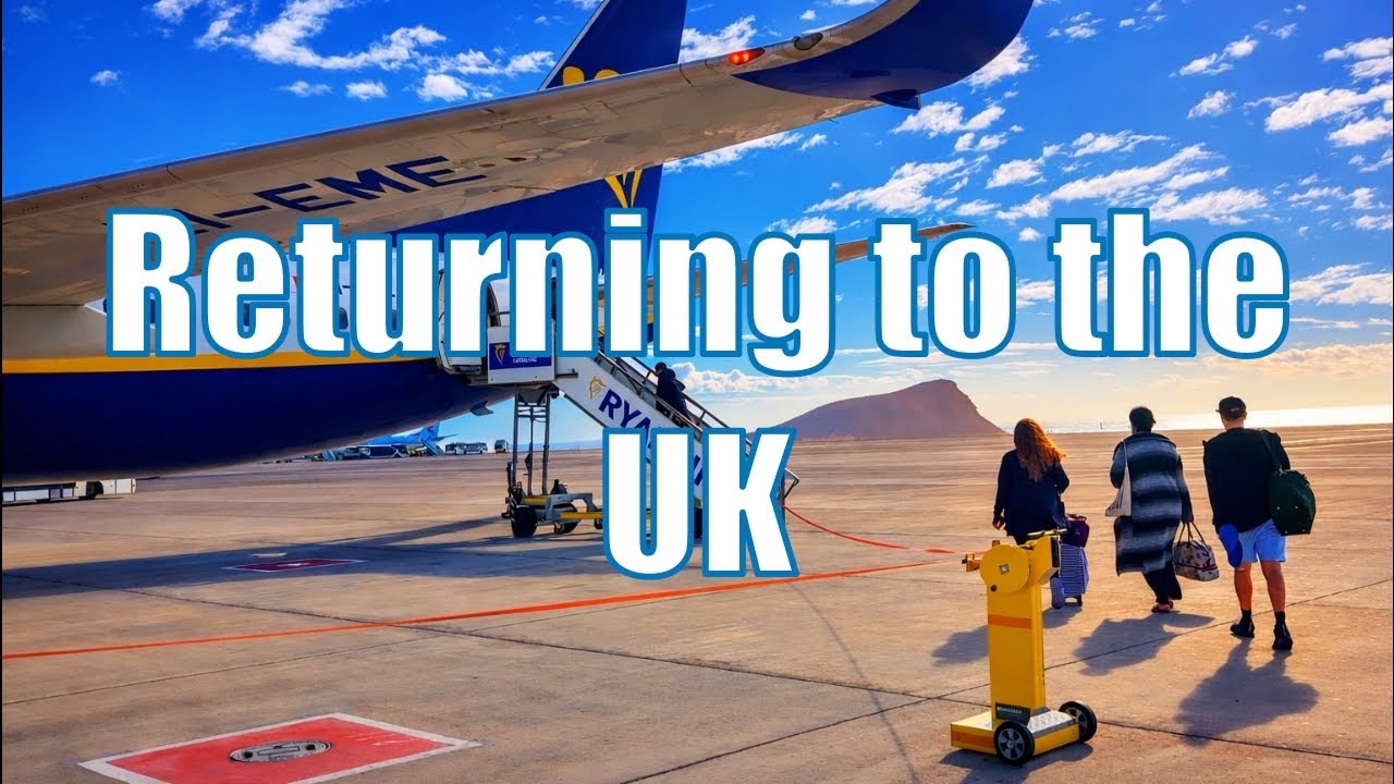Tenerife to East Midlands UK.