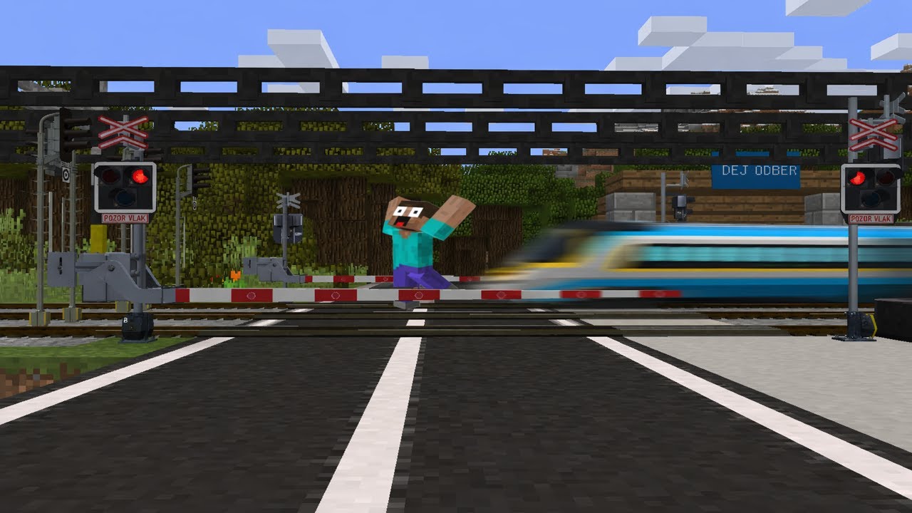 Přejezdy v minecraftu pt 11