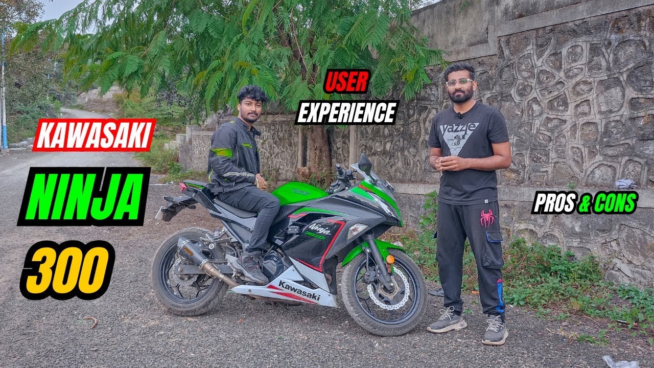 KAWASAKI NINJA 300 OWNERSHIP REVIEW in मराठी AFTER 15000 KMS, TOP SPEED, AVERAGE, HEATING ISSUE?