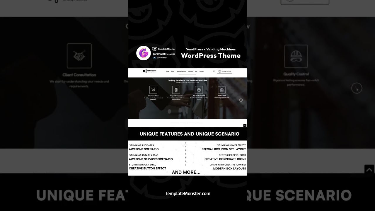 VendPress - Vending Machines WordPress Theme 