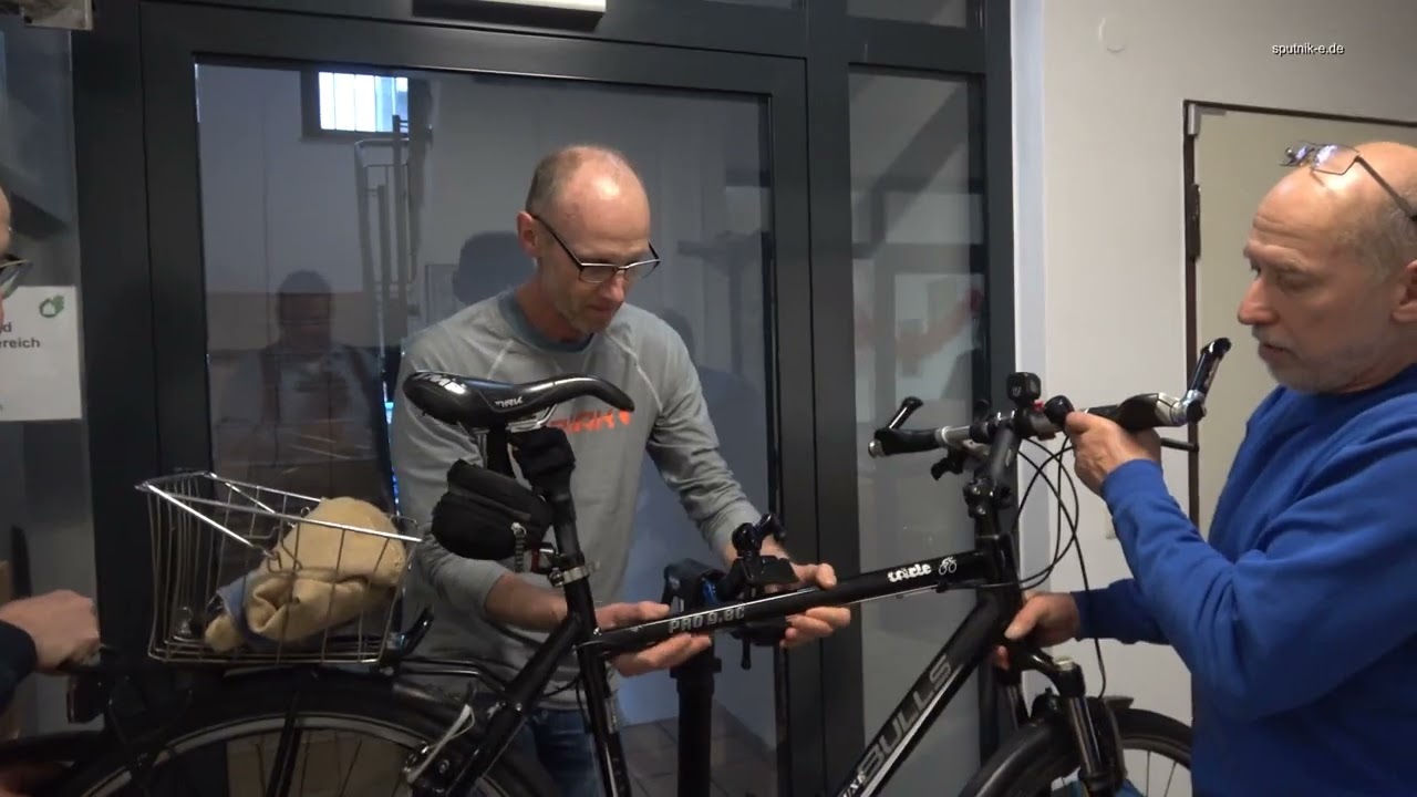 Reparatur-Café - Bad Friedrichshall -3. Fall aus der Serie: XY- gelöst! Fahrrad Schaltung einstellen