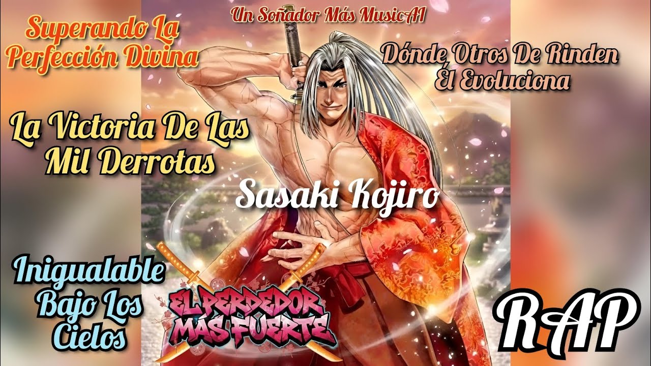 SASAKI KOJIRO RAP -.EL PERDEDOR MÁS FUERTE (RECORD OF RAGNAROK) UN SOÑADOR MÁS 