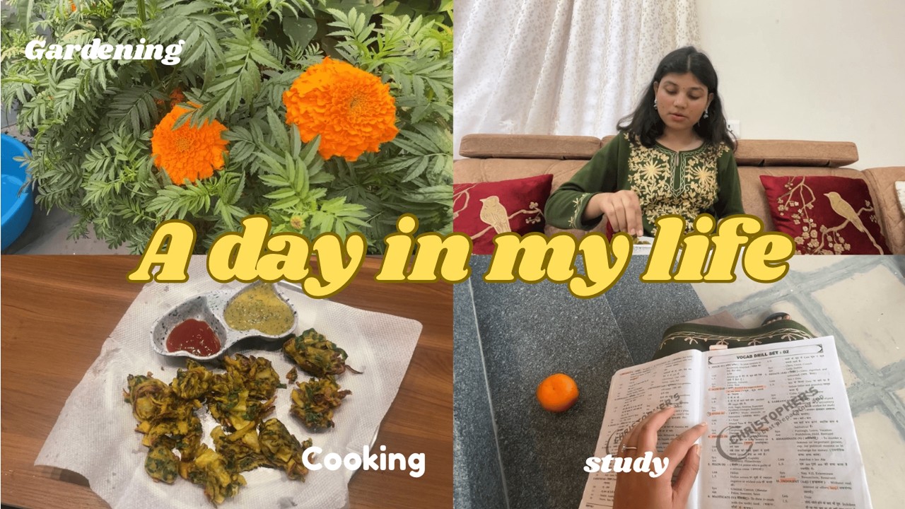 Peaceful Day in Nature 🌼 | Cooking & Studying Vlog | Slow Living