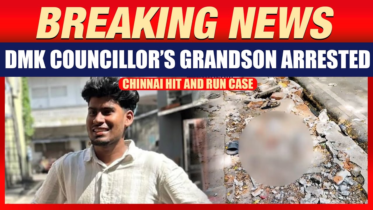 Chennai Hit-and-Run: DMK Councillor’s Grandson Among 3 Held for Teen’s Murder | News9
