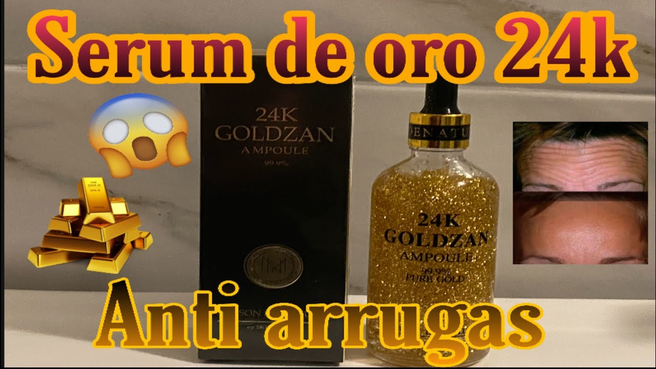 Serum Gold 24 kilates manchas, arrugas ,flacidez super económico ¿funcionará?