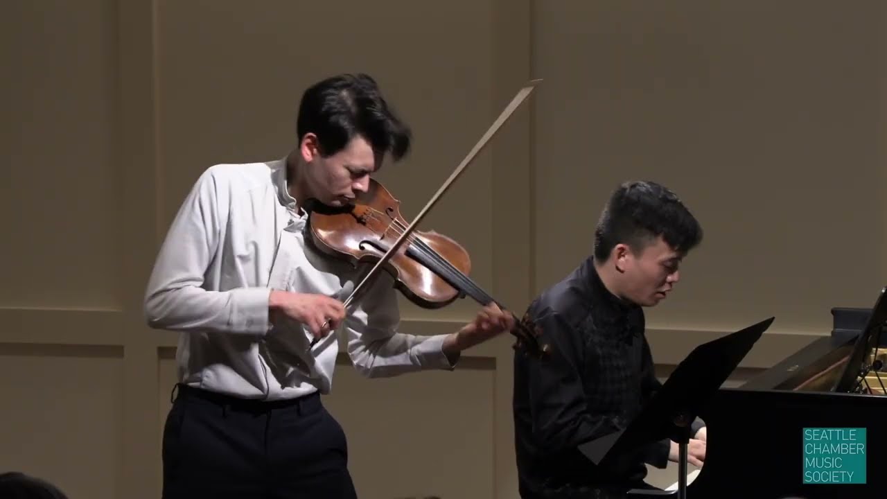 BRAHMS Sonata No. 3 in D minor for Violin & Piano, Op. 108