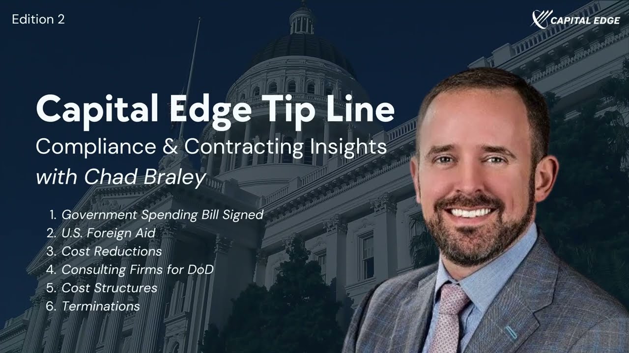 Capital Edge Consulting's Thursday Tip line: March 21, 2025