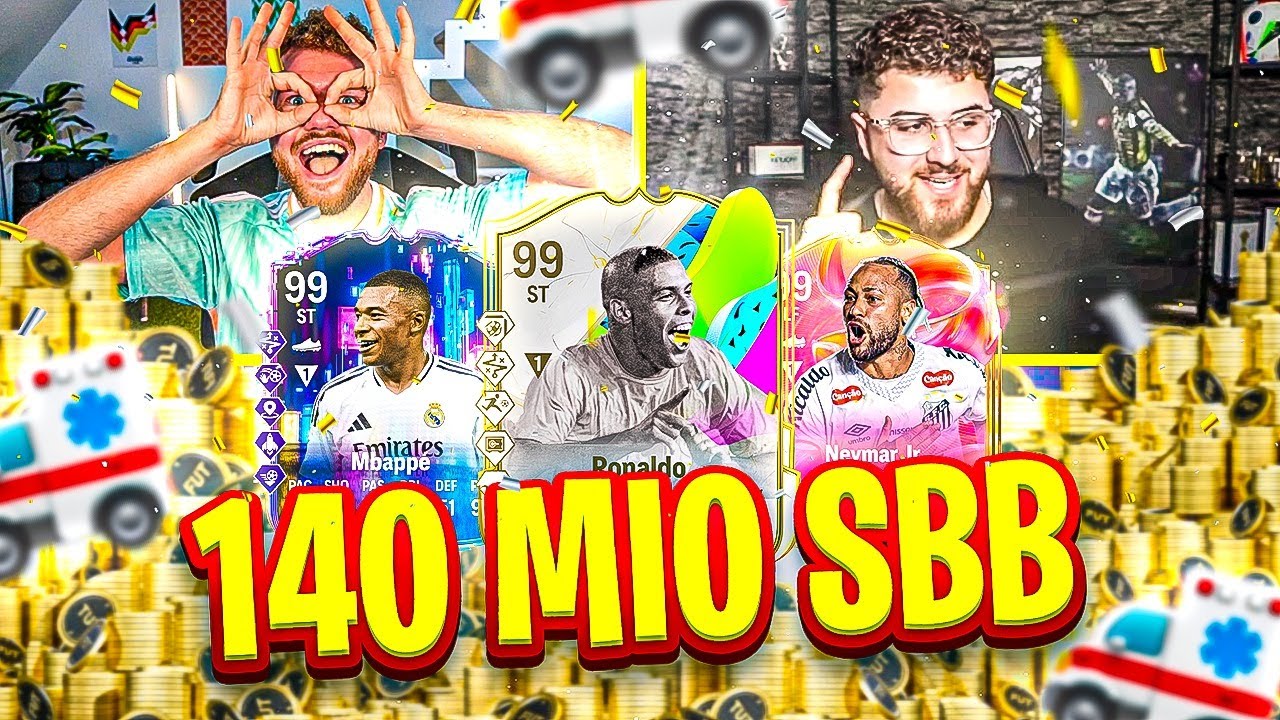 UNGLAUBLICH!!😭 140 MIO COINS SQUAD BUILDER BATTLE 🚑🚨 Proownez vs Ensar