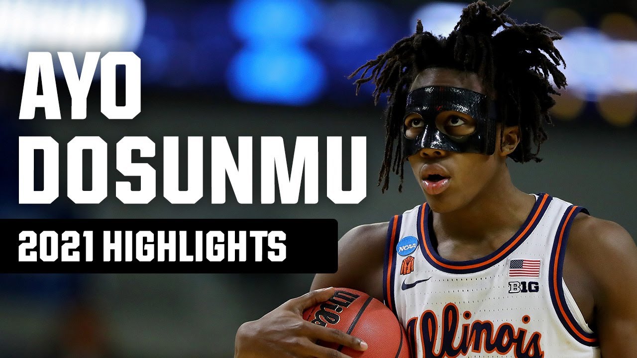 Ayo Dosunmu 2021 NCAA tournament highlights