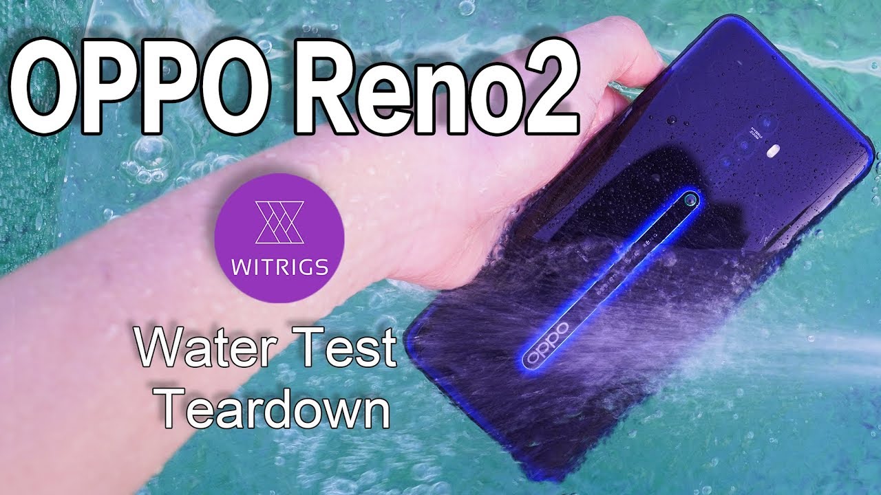 Тест на водонепроницаемость Oppo Reno2