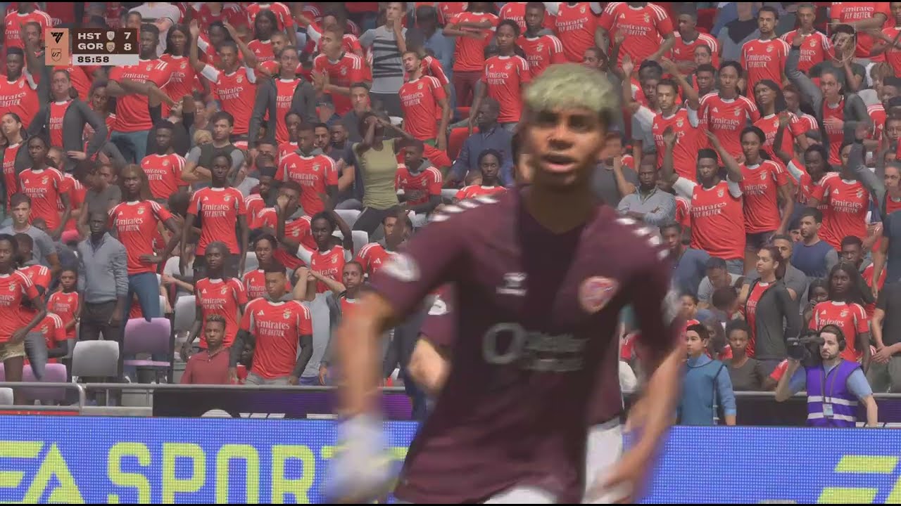 Crazy fifa gameplay from a noobie 